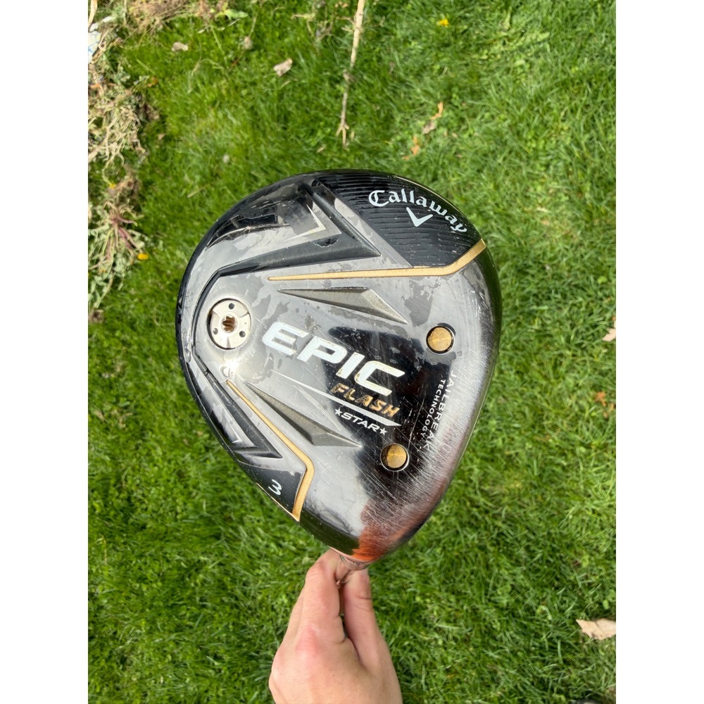 Callaway Epic Flash Star 3 Wood Right Hand Senior Flex ATTAS 40A 15 Degree Loft